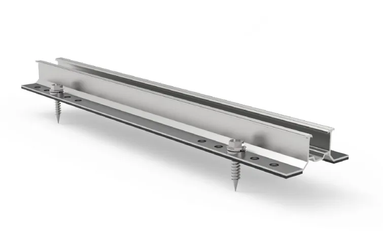TRB-D10 Trapézlemezes rögzítő sín, magas hosszú 385x26mm